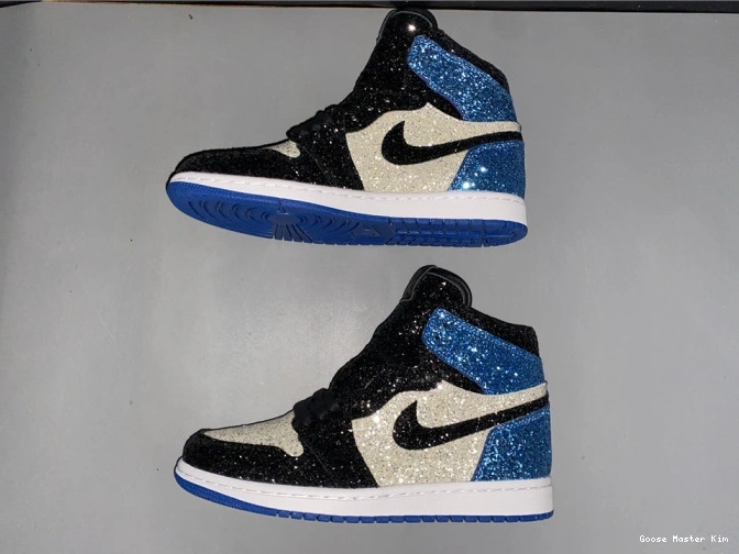 JORDAN 1 CK5566-400 DESIGN GLITTER X FRAGMENT AIR 0726